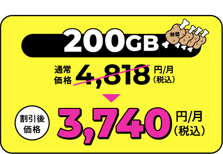 契約期間縛りなし